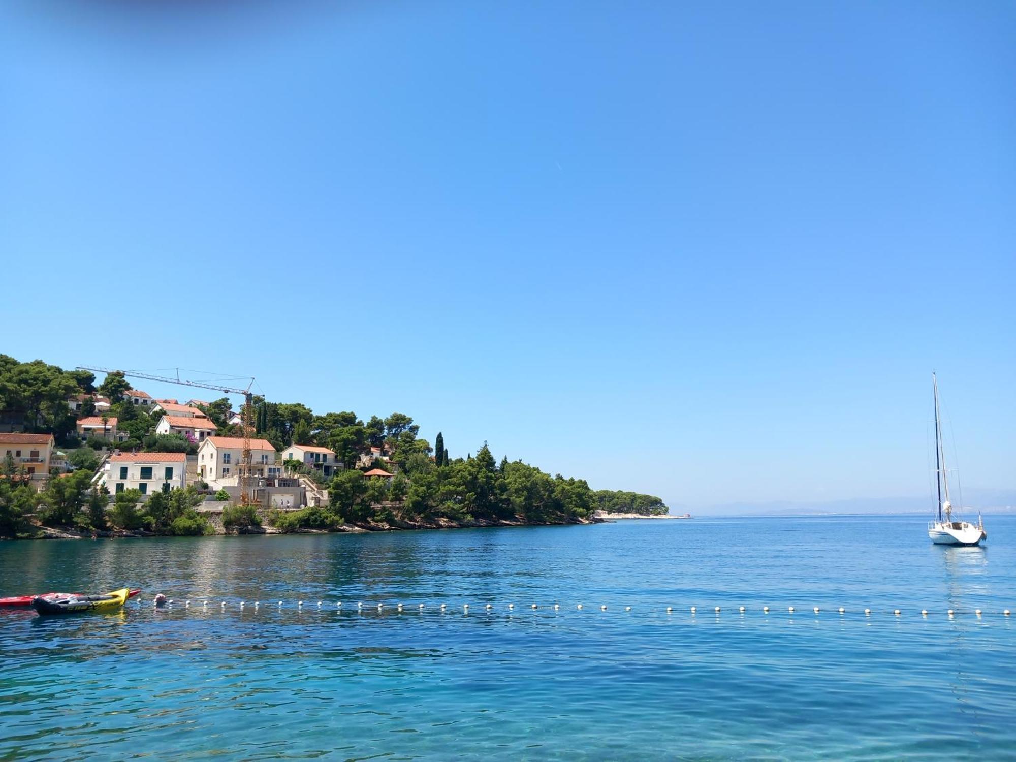 Willa Kuca Za Odmor Skalina - Sea View Splitska Zewnętrze zdjęcie