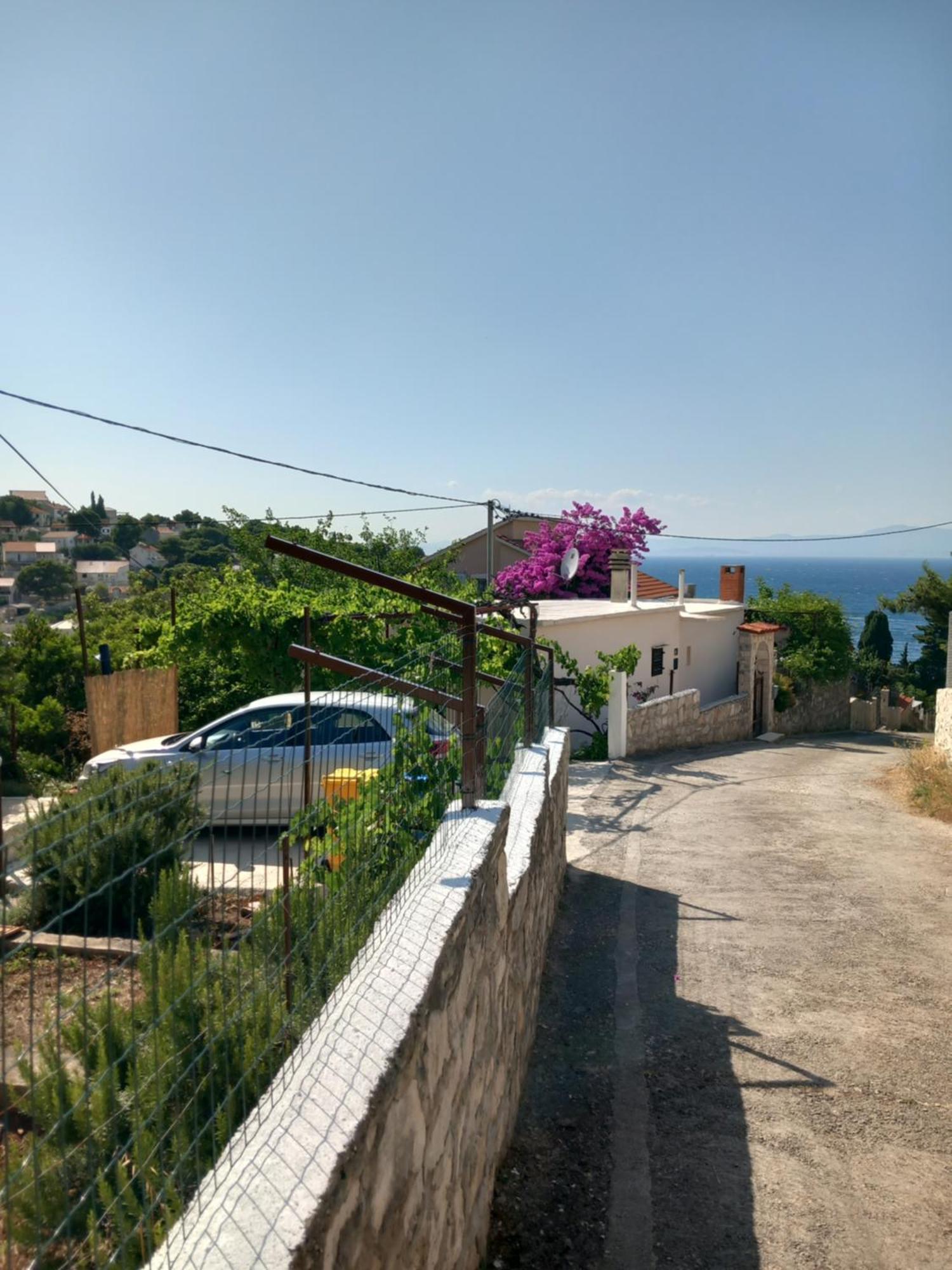Willa Kuca Za Odmor Skalina - Sea View Splitska Zewnętrze zdjęcie