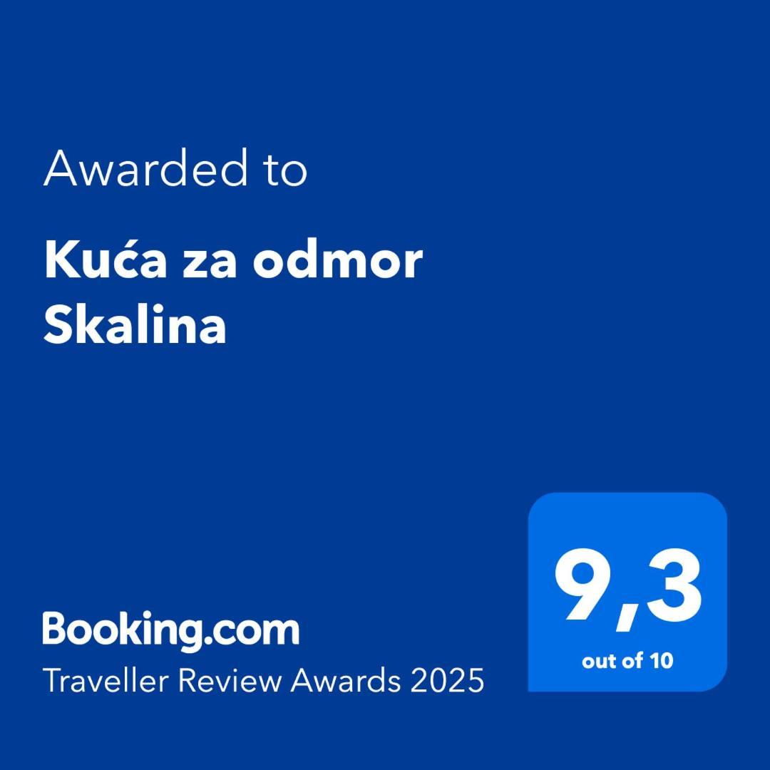 Willa Kuca Za Odmor Skalina - Sea View Splitska Zewnętrze zdjęcie